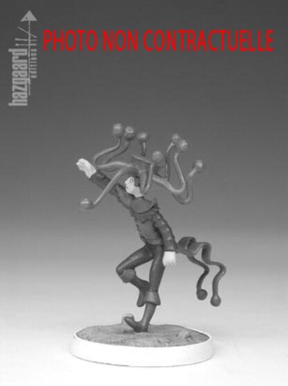 La Nef des Fous – Arthur le Fou Blanc | Figurine Hazgaard par Turf | (non peinte)