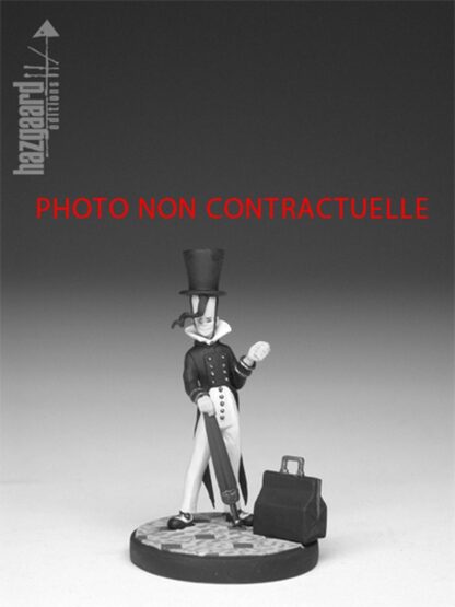 La nef des fous : Prince Putatif - Tour Noire | Figurine Hazgaard par Turf | (non peinte)