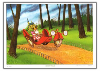 Turf, La Nef des Fous, Ex-libris offset signé, Elastomobile