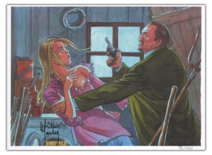 Richelle, Wachs, Secrets Bancaires, Ex-libris offset signé, Menace