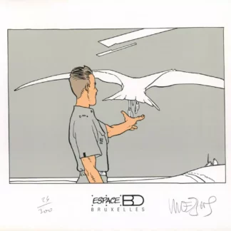 ex libris Moebius signé Major Fatal