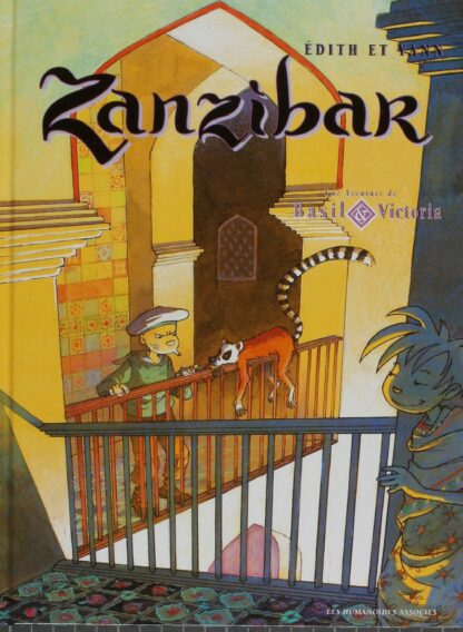Edith et Yann, Basil et Victoria, Bd à prix mini, EO Tome 3, Zanzibar