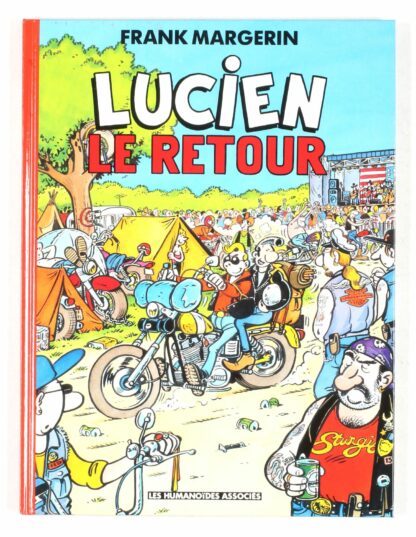Lucien, Margerin, Bd à prix mini, EO, Lucien, le retour (titre en rouge)