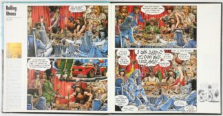 L'histoire du rock en BD (couverture de Beltran) : Bd à prix Mini : Collectif : Rock Cartoon-2