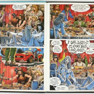 L'histoire du rock en BD (couverture de Beltran) : Bd à prix Mini : Collectif : Rock Cartoon-2