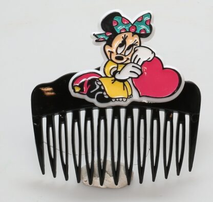 Minnie coeur Peigne noir Disney