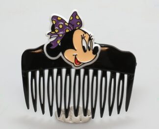 Peigne noir Minnie profil Disney