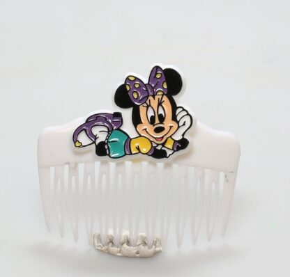 Minnie couchée Peigne blanc Disney