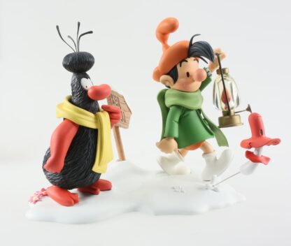 Fournier, Bizu, Statuette en résine, Saynète 'Bonjour Bizu'