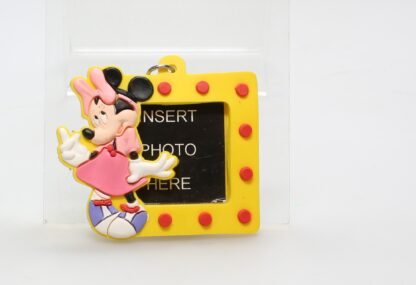 Minnie Cadre jaune Porte-clé en plastique Disney