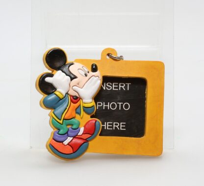Mickey Cadre brun Porte-clé en plastique Disney
