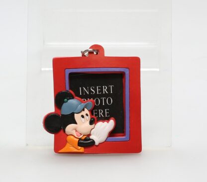Mickey Cadre rouge Porte-clé en plastique Disney