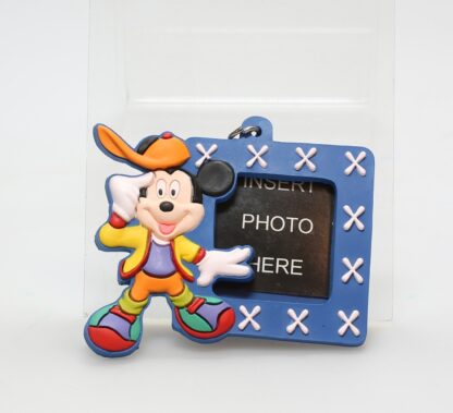 Mickey Cadre bleu Porte-clé en plastique Disney