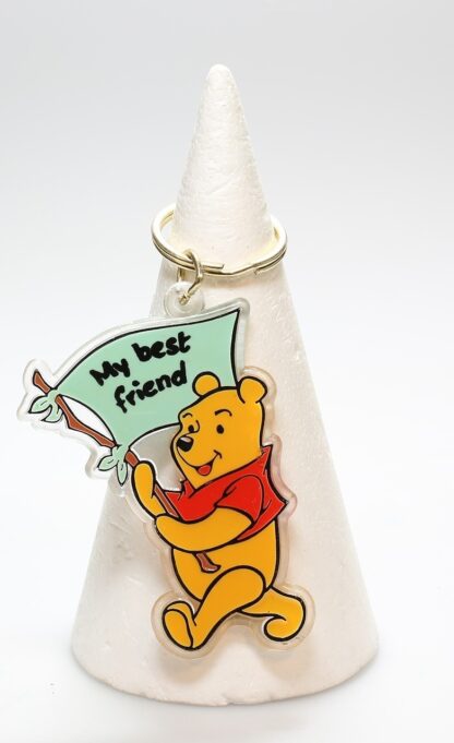 Winnie My best friend bleu Porte-clés Disney