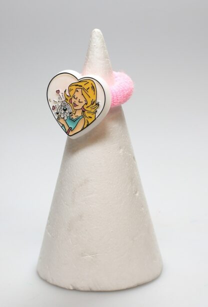 Astérix et Obélix Chouchou Falbala rose