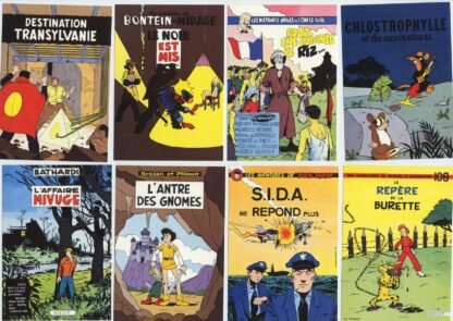 Floc'h, Les introuvables n° 1, Assortiment 8 Cartes postales