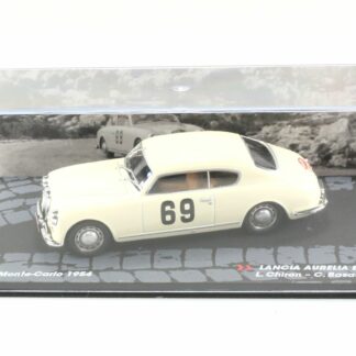 Lancia Aurelia GT #69 : L. Chiron et C. Basadonna : Monte-Carlo 1954 : Voiture miniature 1/43-5