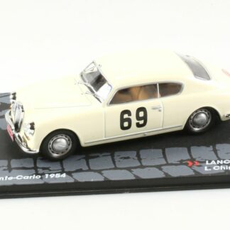 Lancia Aurelia GT #69 : L. Chiron et C. Basadonna : Monte-Carlo 1954 : Voiture miniature 1/43