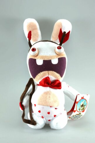 Lapin Crétin, Peluche, Lapin amour, bouche ouverte