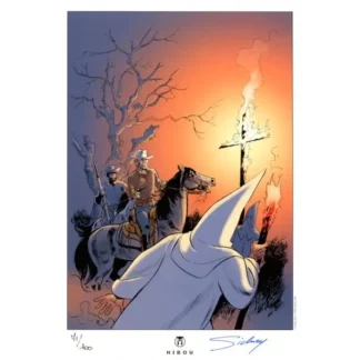 jim-steward-chevaliers-triangle-noir-tirage-de-tete-sidney-ex-libris