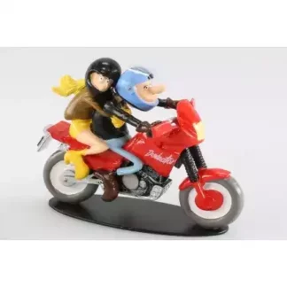 Figurine Joe Bar Team Ella Leffoix Sam Soul Honda 650 Dominator
