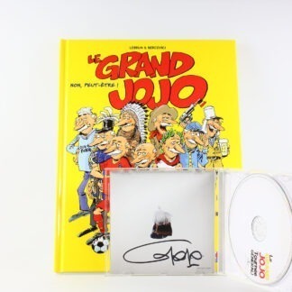 Grand Jojo de Bercovici - Bd Non Peut-être + CD Tournée Général ! signé