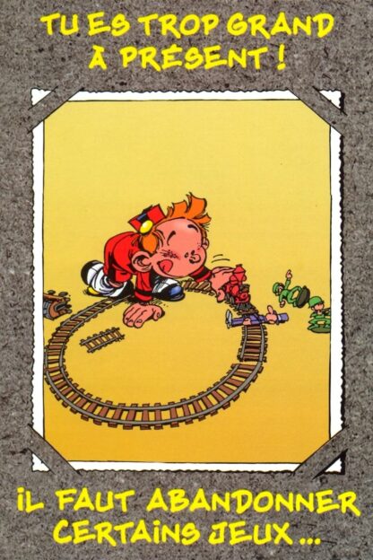 Le Petit Spirou : Carte Postale : Tu es trop grand à présent !