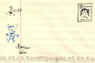 Le Petit Spirou : Carte Postale : Tu finiras par atteindre des sommets... !-b
