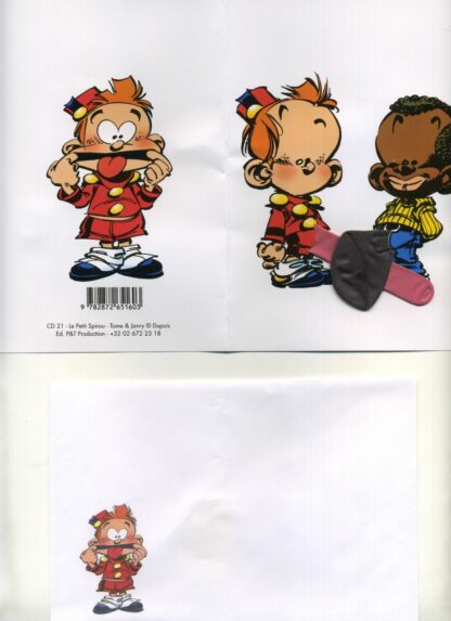 Le Petit Spirou - Carte Postale - Les zizis (Ballon)