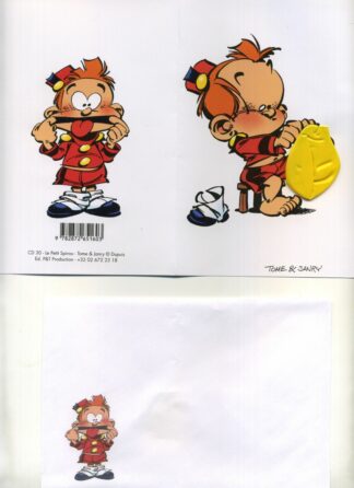 Le Petit Spirou - Carte Postale - Suzette Pied (Ballon)
