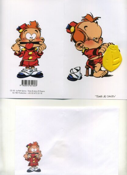 Le Petit Spirou - Carte Postale - Suzette Pied (Ballon)