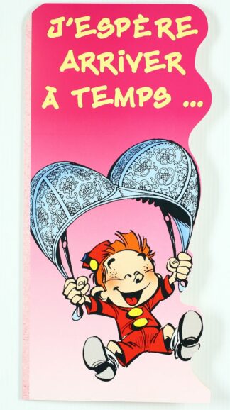 Le petit Spirou : Carte Postale XL : J'espère arriver à temps...
