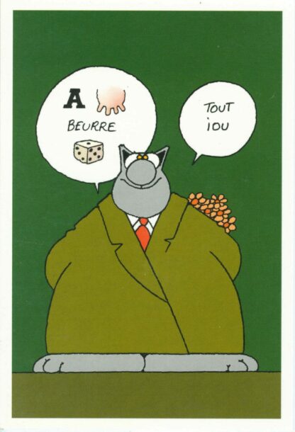 Le Chat : Carte Postale : Happy Birthday to you en charade