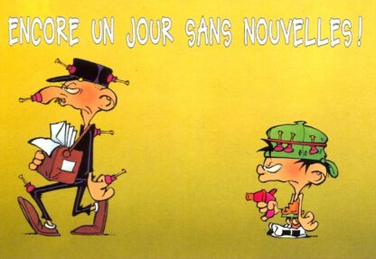 Kid Paddle : Carte Postale : Encore un jour sans nouvelles !
