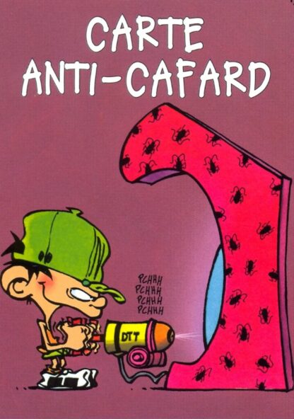 Kid Paddle : Carte Postale : Carte anti-cafard