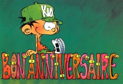 Kid Paddle : Carte Postale : Bon anniversaire