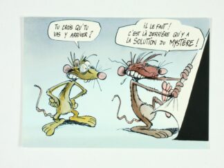 Les Rat's, Ptiluc, Carte postale, Tu crois qu'tu vas y arriver? Il le faut !