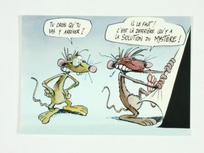 Les Rat's, Ptiluc, Carte postale, Tu crois qu'tu vas y arriver? Il le faut !