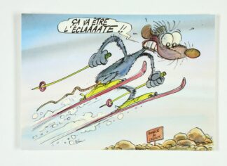 Les Rat's, Ptiluc, Carte postale, Ca va être l'éclaaaaate !!