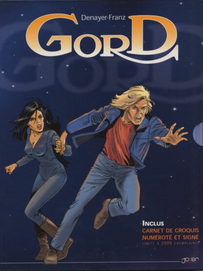 Denayer, BD à prix mini, Gord Coffret + Carnet de croquis numéroté et signé