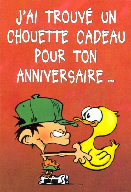 Kid Paddle : Carte Postale : J'ai trouvé un chouette cadeau pour ton anniversaire...
