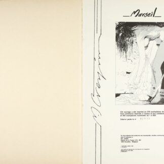 Marseil : Tirage de Tête (Edition Jonas) 1985 signé par Crespin-1