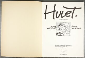 Chris Melville : Trafic Caraïbes : Tirage de Tête (Editions Jonas) 1987 signé par Hulet-2