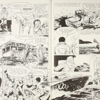 Chris Melville : Trafic Caraïbes : Tirage de Tête (Editions Jonas) 1987 signé par Hulet-1