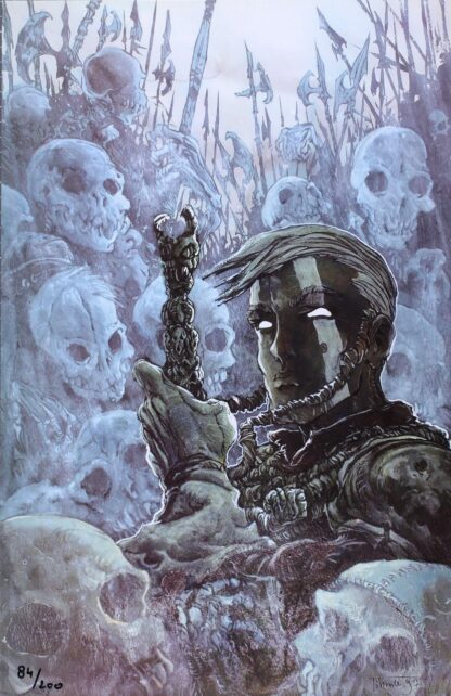 Tiburce, Gorn, Affiche offset signée, Armée de cadavres