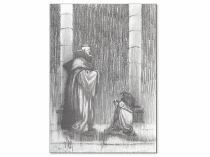 Sala, Nicolas Eymerich, Ex-libris offset signé, Confession