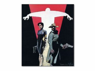 Yoann, Ninie Rezergoude, Ex-libris offset signé, Duo et Ombre