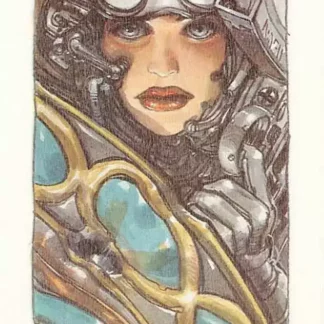 Ex-libris Méta-Barons Le Bouclier Gimenez signé