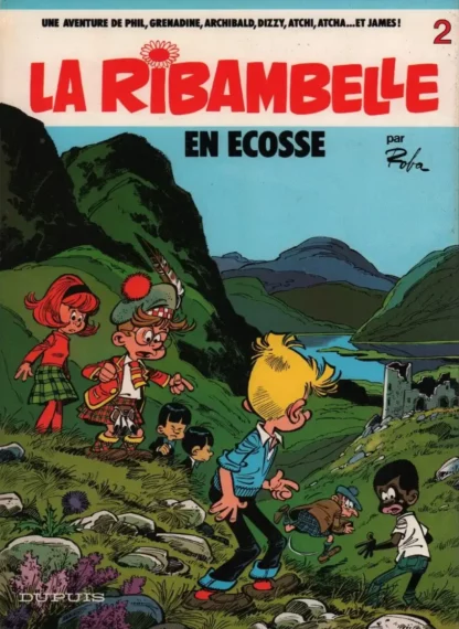La Ribambelle Tome 2 En Écosse Roba Réédition 1983
