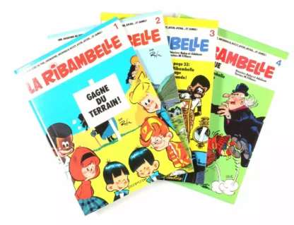 La Ribambelle lot 4 tomes Roba Dupuis